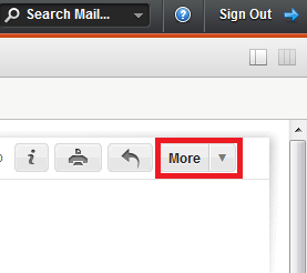 Desktop webmail print email 1