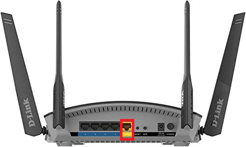 D-Link Exo AC1900 Internet Port