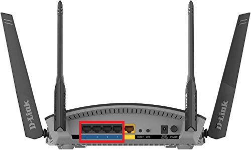 D-Link Exo AC1900 LAN Ports