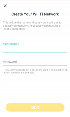 Deco App Wifi Name+Password