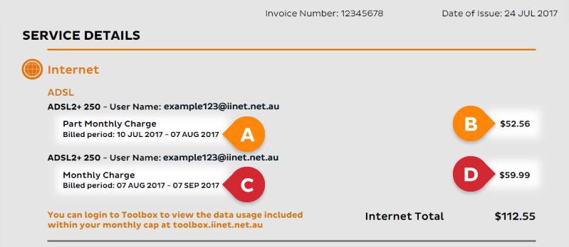 Invoice example 2