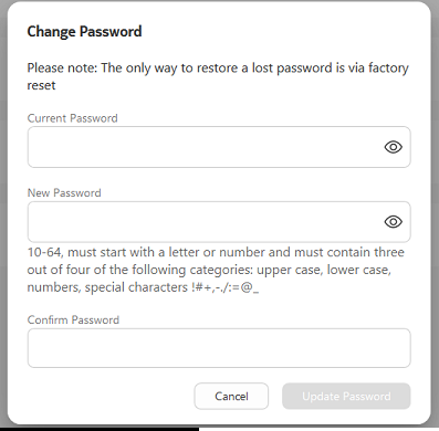 NokiaFM3.2 Password Change Confirmation