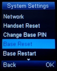 BizPhone W60P Base Reset