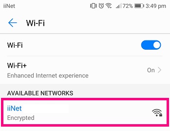 Android WiFi connection 2