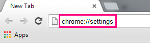 Reset Google Chrome 1
