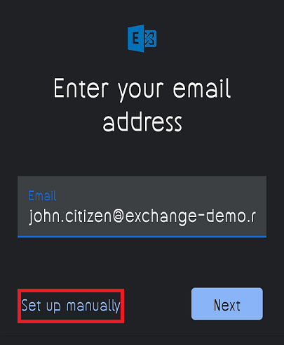 Hosted Exchange Gmail setup