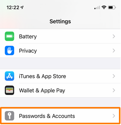 How to set up iiNet email for iPhone and iPad - Step 2