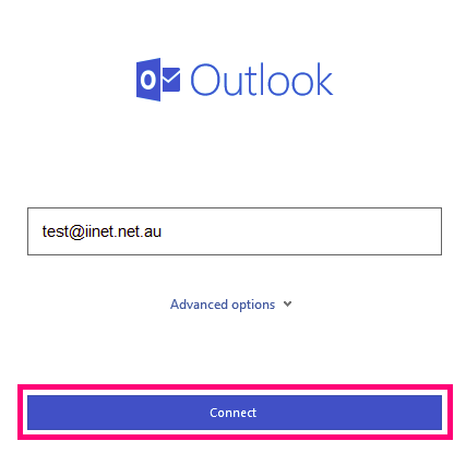 Outlook 2016 setup