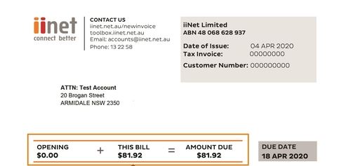 Your invoice explained 2