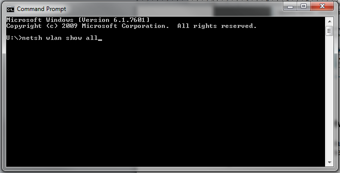 Command Prompt detect WiFi channels 1