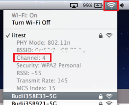 Mac OSX WiFi networks