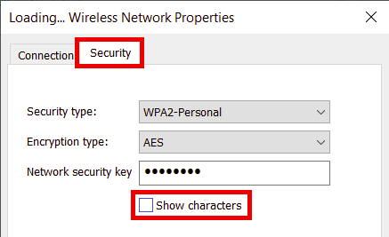 Windows show WiFi password 5